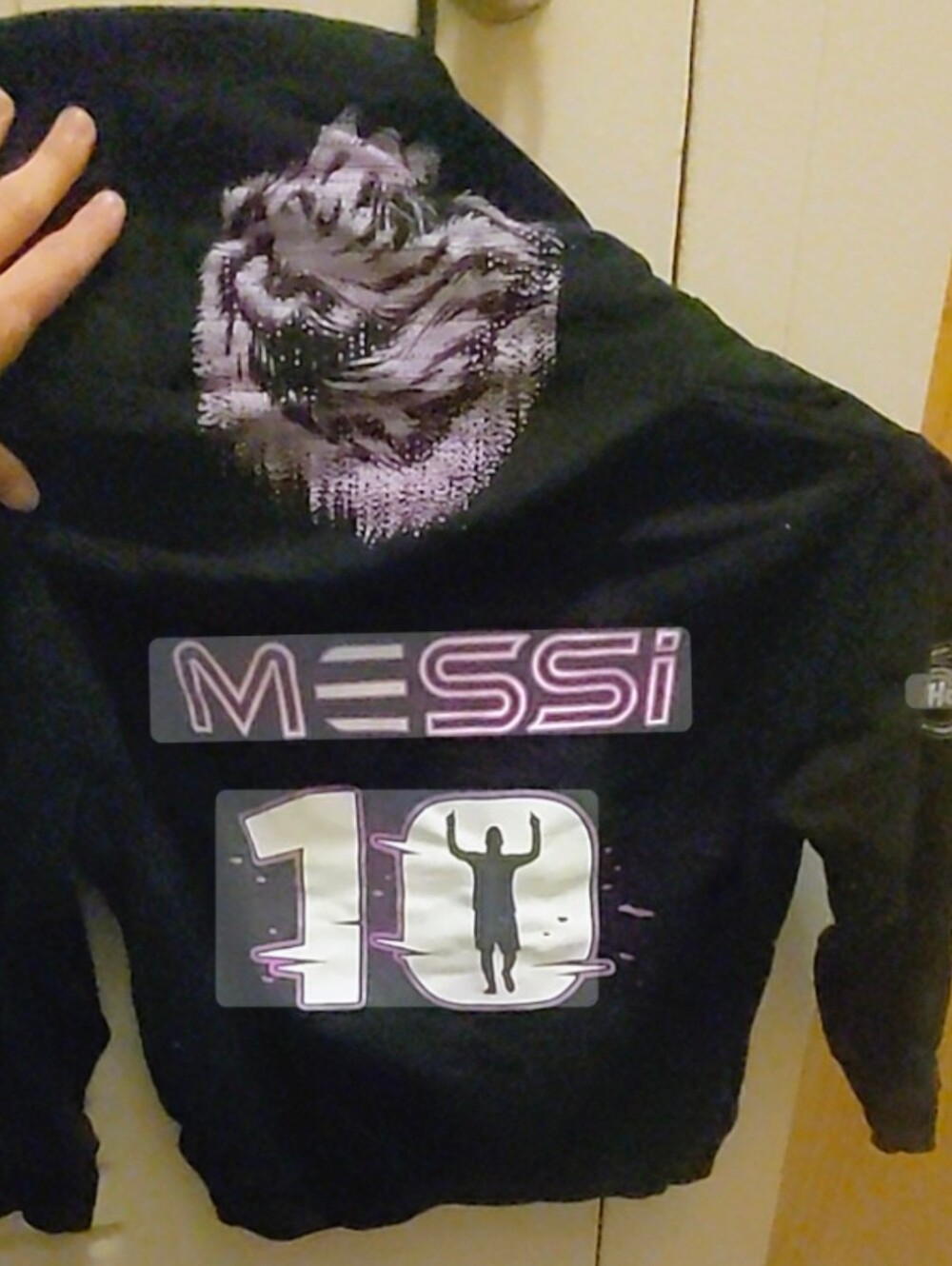 Special Edition Lionel Messi Hard Rock Cafe Hoodie W/ Pocket 'MESSI 10'